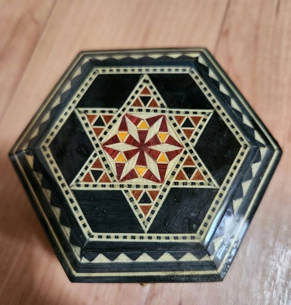 ヴィンテージ　大判グラナダ寄木細工 スペイン製　TARACEA　インレイ　壁飾り ヴィンテージ 大判グラナダ寄木細工 スペイン製 TARACEA